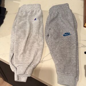 Nike and champion sweat pants